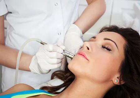 Woman under anesthesia
